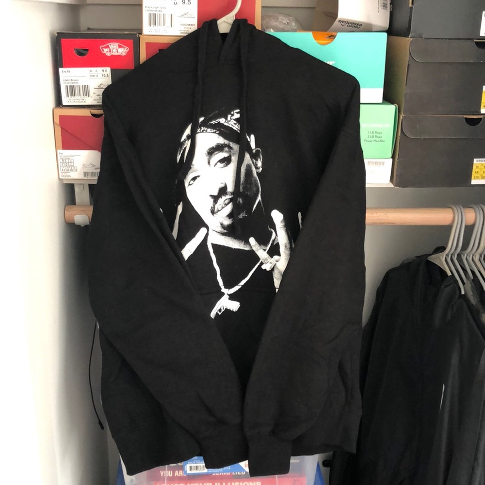 Tupac Westside Deathrow Hoodie Men’s Medium